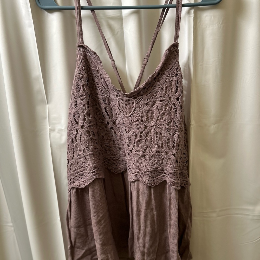 Maurices Taupe Textured Tank Top NWT!